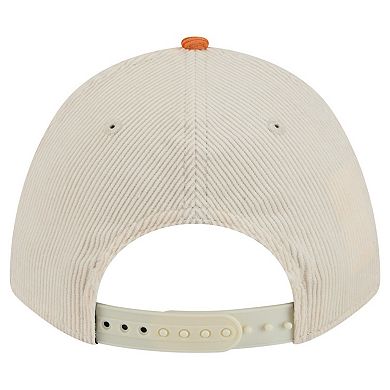 Men's New Era Tennessee Orange/Cream Tennessee Volunteers Arch Two-Tone Corduroy 9FORTY A-Frame Adjustable Hat