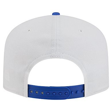 Men's New Era White Los Angeles Rams Argyle 19TWENTY Adjustable Hat