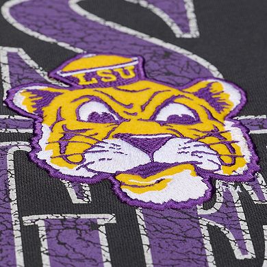 Men's Mitchell & Ness Black LSU Tigers Downtown Fleece Sweatshirt