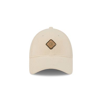 Women's New Era Cream Pittsburgh Steelers Comfy 9FORTY Adjustable Hat