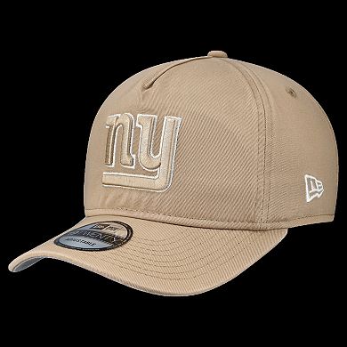 Men's New Era Tan New York Giants 19TWENTY Adjustable Hat