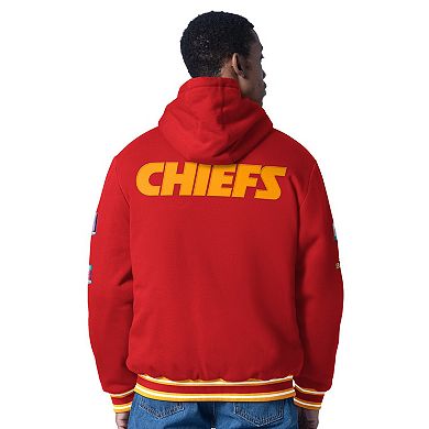 Men's G-III Sports by Carl Banks Red Kansas City Chiefs Power Forward Commemorative Full-Zip Hooded Jacket