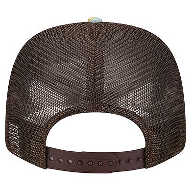 Men's New Era Denim/Brown San Diego Padres Aztec Denim 9SEVENTY Adjustable Hat