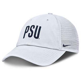 Men's Nike White Penn State Nittany Lions Club Campus Trucker Adjustable Hat