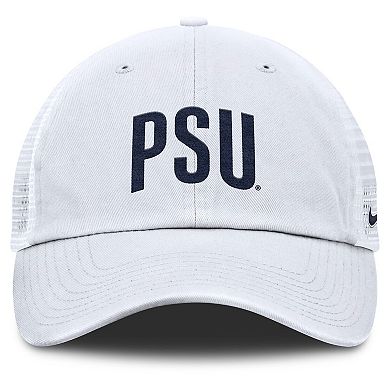 Men's Nike White Penn State Nittany Lions Club Campus Trucker Adjustable Hat