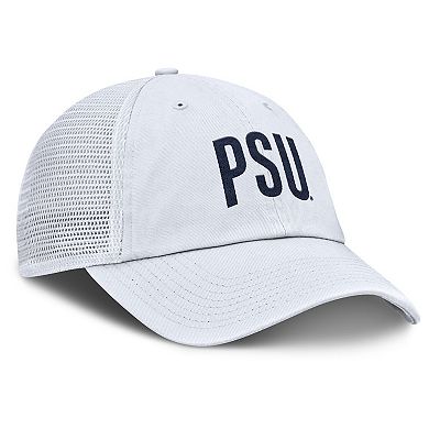 Men's Nike White Penn State Nittany Lions Club Campus Trucker Adjustable Hat