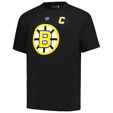 Men's Mitchell & Ness Ray Bourque Black Boston Bruins Big & Tall Name & Number T-Shirt