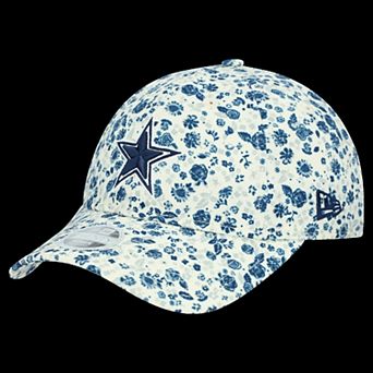 Women's New Era Cream Dallas Cowboys Ditzy 9TWENTY Adjustable Hat
