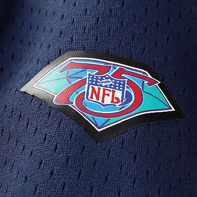 Men's Mitchell & Ness Emmitt Smith Navy Dallas Cowboys Retired Player Name & Number Mesh T-Shirt