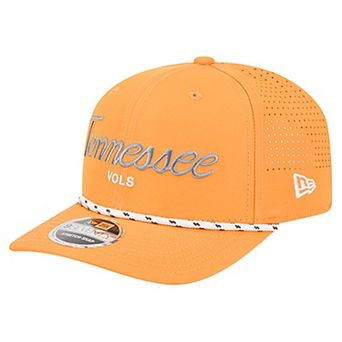 Men's New Era Tennessee Orange Tennessee Volunteers Script Performance Rope 9SEVENTY Adjustable Hat
