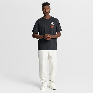 Men's Fanatics Black Anaheim Ducks Crash The Net Legacy T-Shirt