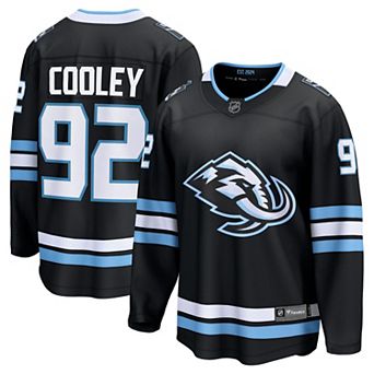 Men's Fanatics Logan Cooley Black Utah Mammoth Home Breakaway Player Jersey