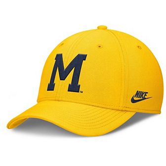 Men's Nike Maize Michigan Wolverines Rise Academic Dri-FIT Flex Hat