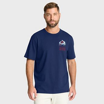 Men's Fanatics Navy Colorado Avalanche Crash The Net Legacy T-Shirt
