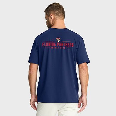 Men's Fanatics Navy Florida Panthers Crash The Net Legacy T-Shirt