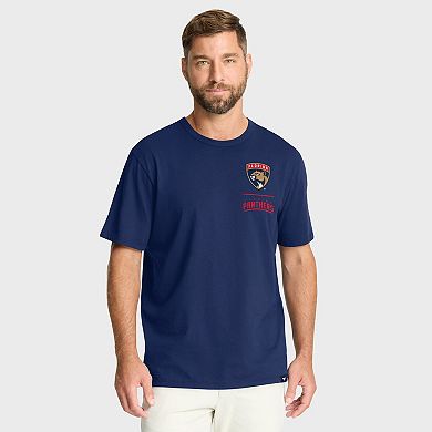 Men's Fanatics Navy Florida Panthers Crash The Net Legacy T-Shirt