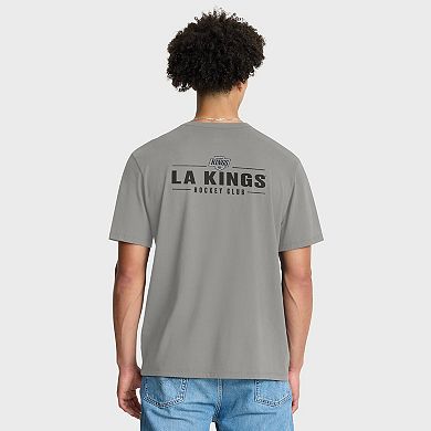 Men's Fanatics Gray Los Angeles Kings Crash The Net Legacy T-Shirt