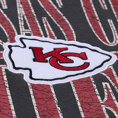 Men's Mitchell & Ness Black Kansas City Chiefs Downtown Collection Fleece Sweatshirt