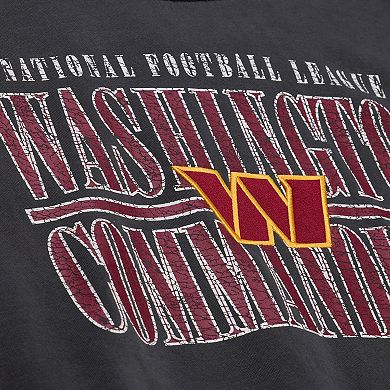 Men's Mitchell & Ness Black Washington Commanders Downtown Collection Fleece Sweatshirt