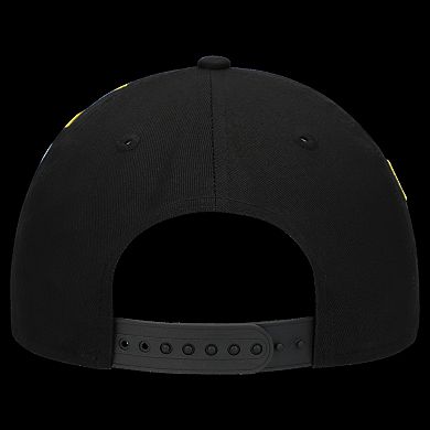 Women's New Era Black Pittsburgh Steelers Stardom A-Frame 9FORTY Adjustable Hat