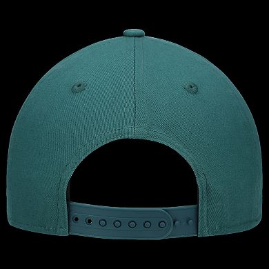 Women's New Era Midnight Green Philadelphia Eagles Stardom A-Frame 9FORTY Adjustable Hat