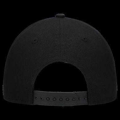 Women's New Era Black New Orleans Saints Stardom A-Frame 9FORTY Adjustable Hat