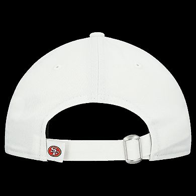 Women's New Era White San Francisco 49ers Team Fan 9TWENTY Adjustable Hat