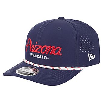 Men's New Era Navy Arizona Wildcats Script Performance Rope 9SEVENTY Adjustable Hat
