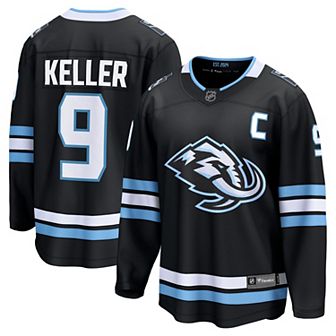 Men's Fanatics Clayton Keller Black Utah Mammoth Home Breakaway Player Jersey