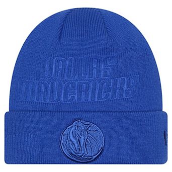 Men's New Era Blue Dallas Mavericks Tonal Cuffed Knit Hat