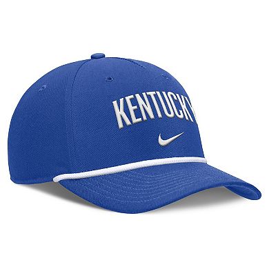 Men's Nike Royal Kentucky Wildcats Rise Campus Adjustable Hat