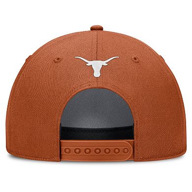 Men's Nike Texas Orange Texas Longhorns Rise Campus Adjustable Hat