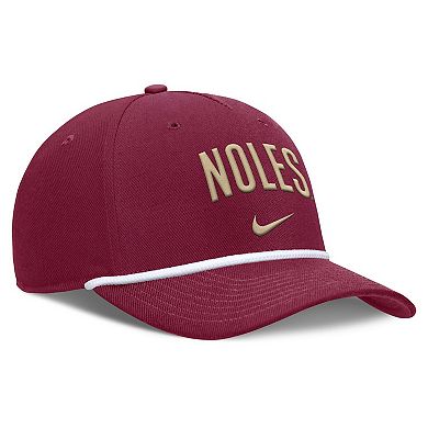 Men's Nike Scarlet Florida State Seminoles Rise Campus Adjustable Hat