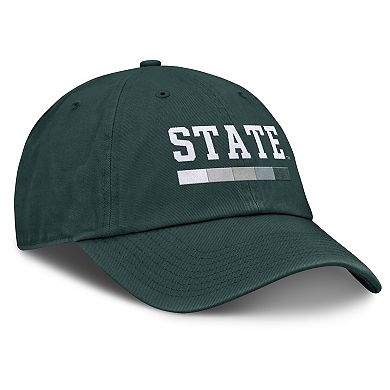 Men's Nike Green Michigan State Spartans Club Campus Adjustable Hat