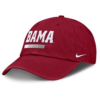 Men's Nike Crimson Alabama Crimson Tide Club Campus Adjustable Hat