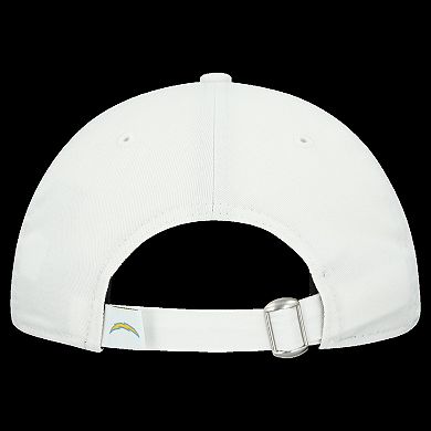 Women's New Era White Los Angeles Chargers Team Fan 9TWENTY Adjustable Hat