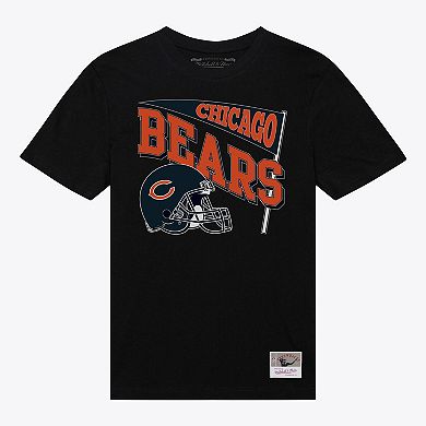 Women's Mitchell & Ness Black Chicago Bears Team Dynamic Boyfriend T-Shirt