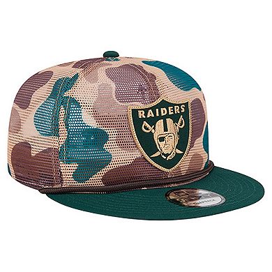 Men's New Era Camo Las Vegas Raiders Duck Camo 9FIFTY Snapback Hat