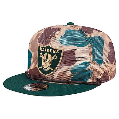 Men's New Era Camo Las Vegas Raiders Duck Camo 9FIFTY Snapback Hat