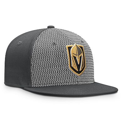 Men's Fanatics Gray Vegas Golden Knights Versalux Fitted Hat