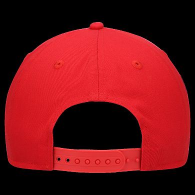 Women's New Era Red Kansas City Chiefs Stardom A-Frame 9FORTY Adjustable Hat