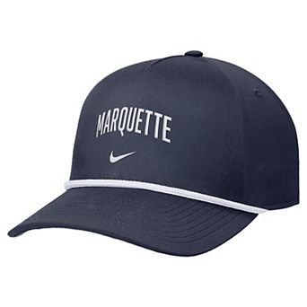 Men's Nike Navy Marquette Golden Eagles Rise Adjustable Hat