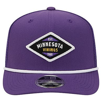 Men's New Era Purple Minnesota Vikings Team 9SEVENTY Adjustable Hat