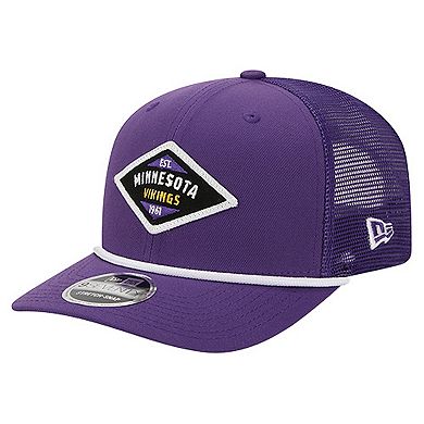 Men's New Era Purple Minnesota Vikings Team 9SEVENTY Adjustable Hat