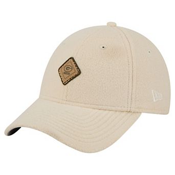 Women's New Era Cream Green Bay Packers Comfy 9FORTY Adjustable Hat