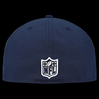 Men's New Era Navy Dallas Cowboys Tri-Hit 59FIFTY Fitted Hat