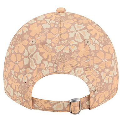 Women's New Era Tan Buffalo Bills Floral 9TWENTY Adjustable Hat