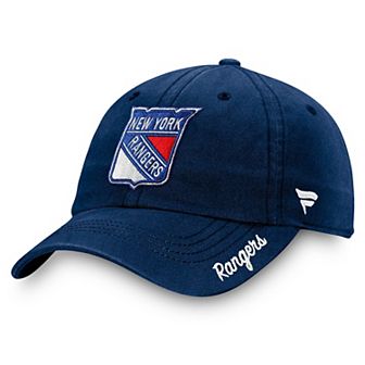 Women's Fanatics Navy New York Rangers Primary Logo Adjustable Hat
