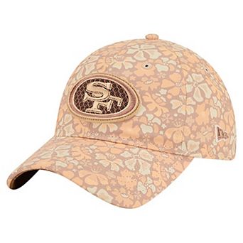 Women's New Era Tan San Francisco 49ers Floral 9TWENTY Adjustable Hat