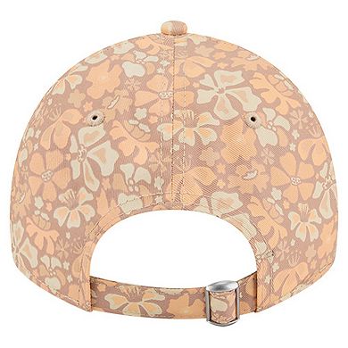 Women's New Era Tan San Francisco 49ers Floral 9TWENTY Adjustable Hat